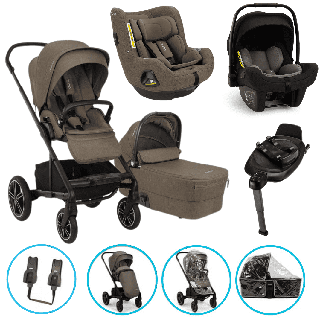 Nuna MIXX Next 10-teiliges Kinderwagen-Set Pistachio inkl. Pipa Next Caviar, TODL Next Pistachio und Base Next Nuna MIXX Next 10-teiliges Kinderwagen-Set Pistachio inkl. Pipa Next Caviar, TODL Next Pistachio und Base Next