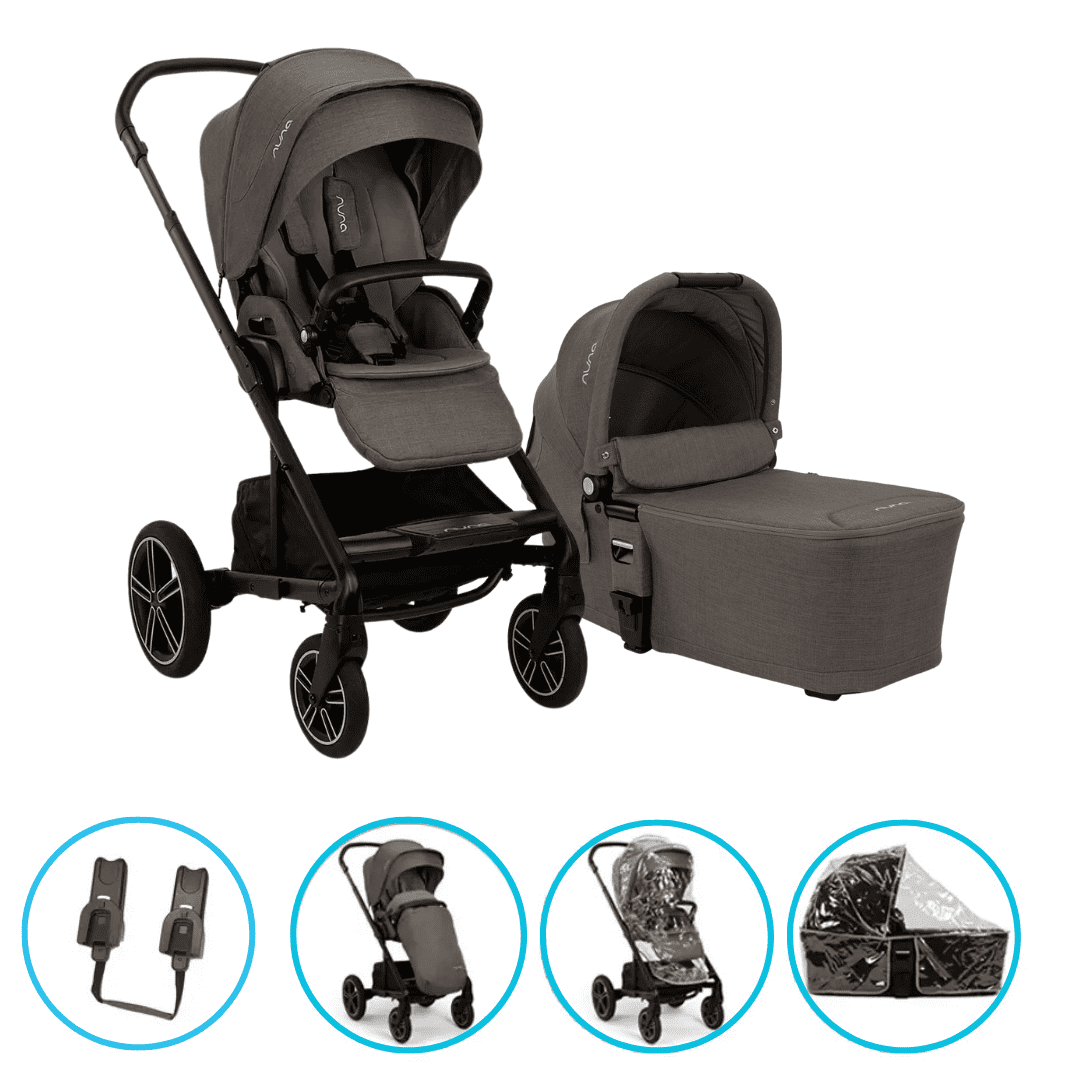 Nuna MIXX next 2in1 Kinderwagen Thunder inkl. gratis Zubehör Nuna MIXX next 2in1 Kinderwagen Thunder inkl. gratis Zubehör