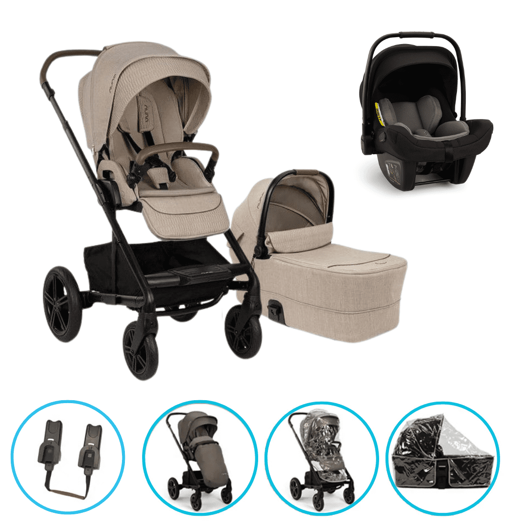 Nuna MIXX next 3in1 Kinderwagen Set Cosmopolitan inkl. Pipa Next Caviar-Chocolate und gratis Zubehör Nuna MIXX next 3in1 Kinderwagen Set Cosmopolitan inkl. Pipa Next Caviar-Chocolate und gratis Zubehör