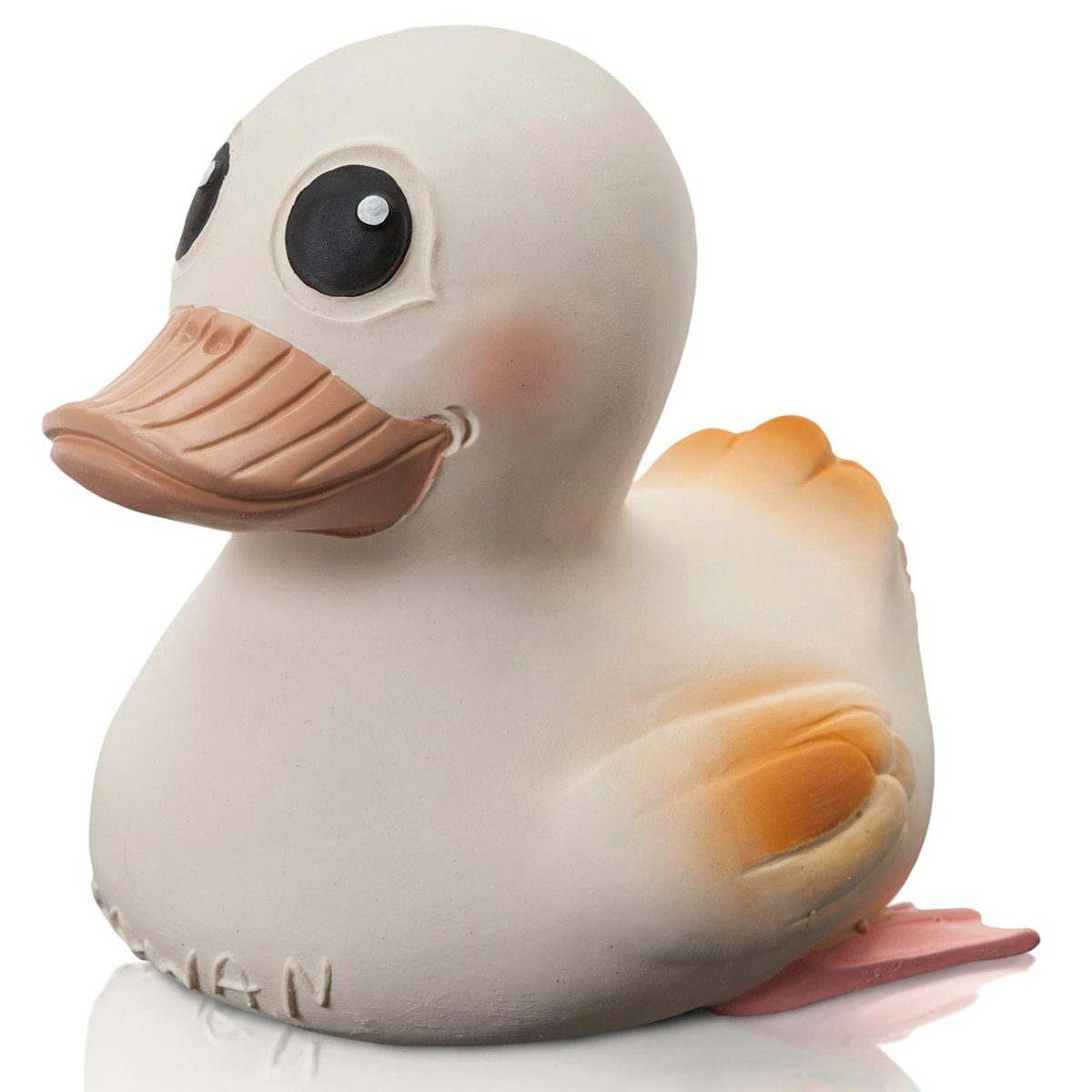 Öko Badeente Naturkautschuk 14 cm Öko Badeente Naturkautschuk 14 cm