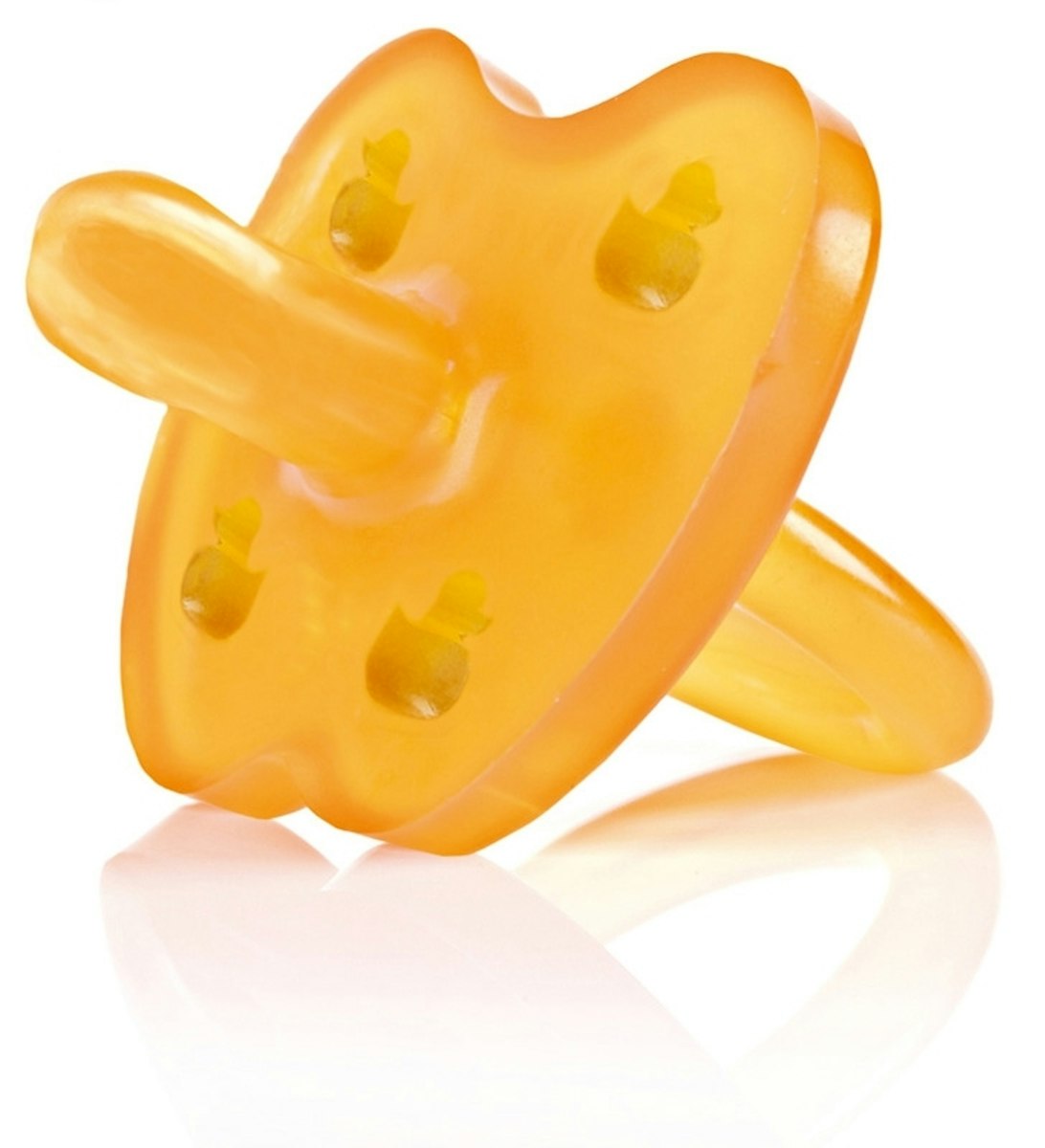 Öko Schnuller "Enten" HEVEA Naturkautschuk 0-3 Monate Öko Schnuller "Enten" HEVEA Naturkautschuk 0-3 Monate