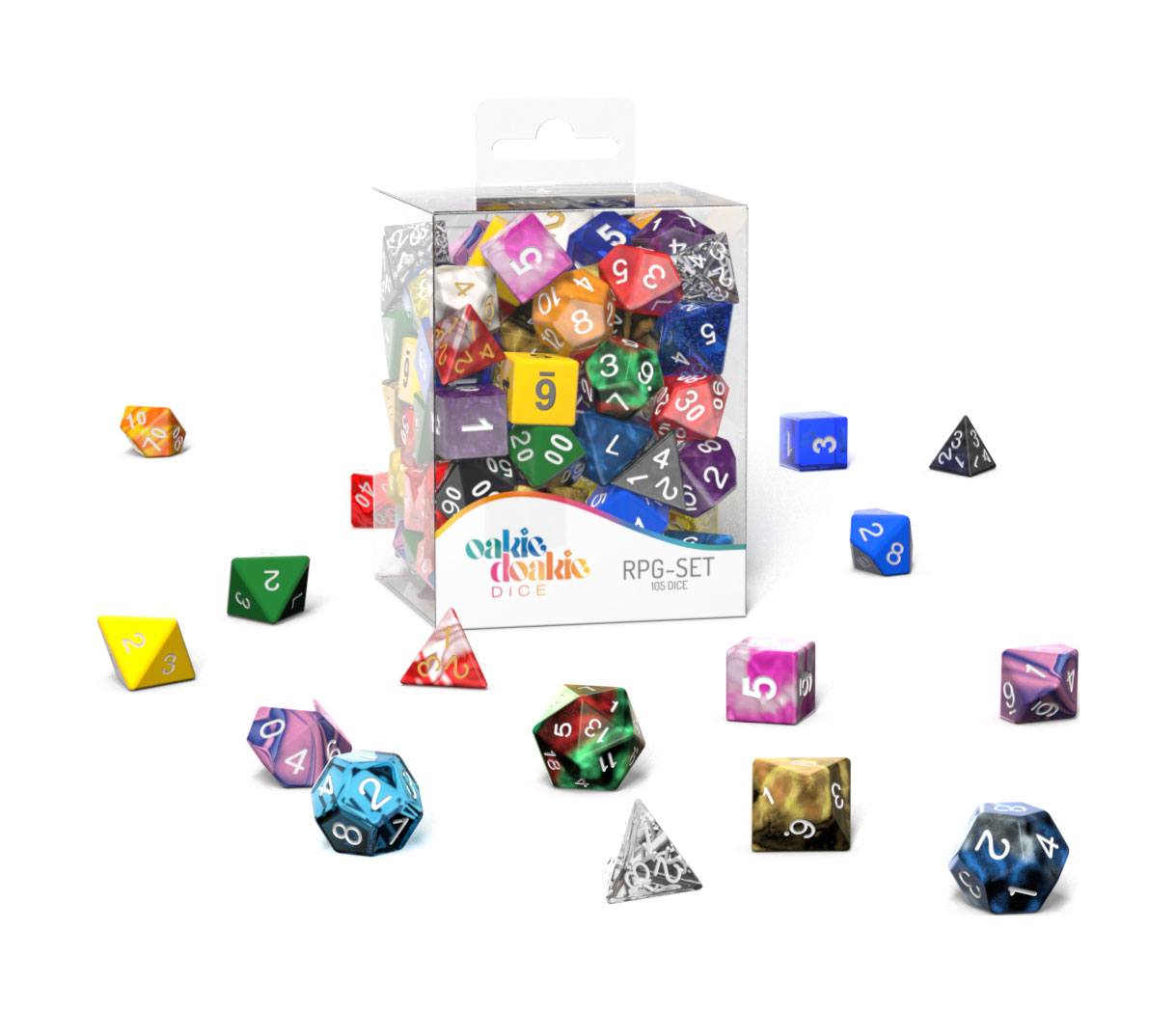 Oakie Doakie Dice RPG Würfel einzeln Tabletop Rollenspiel 1 Würfel Oakie Doakie Dice RPG Würfel einzeln Tabletop Rollenspiel 1 Würfel