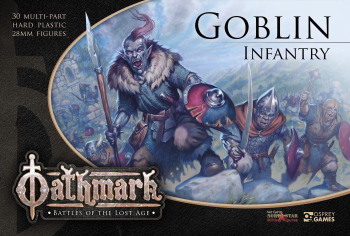 Oathmark Goblin Infantry plastic figures 30 infanterie fantasy 28mm Orks orc