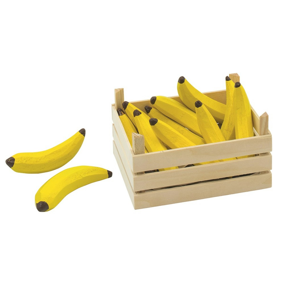 Obst Kiste für Kaufmannsladen - Bananen Obst Kiste für Kaufmannsladen - Bananen