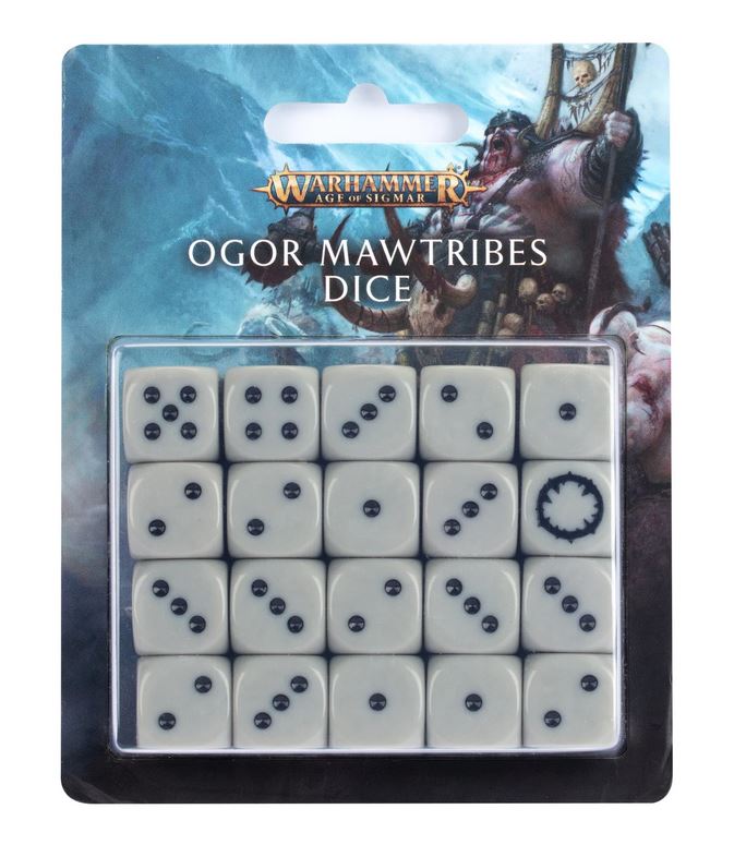 Ogor Mawtribes Dice Set 20 Games Workshop Warhammer Würfel Dices AoS Oger Würfel