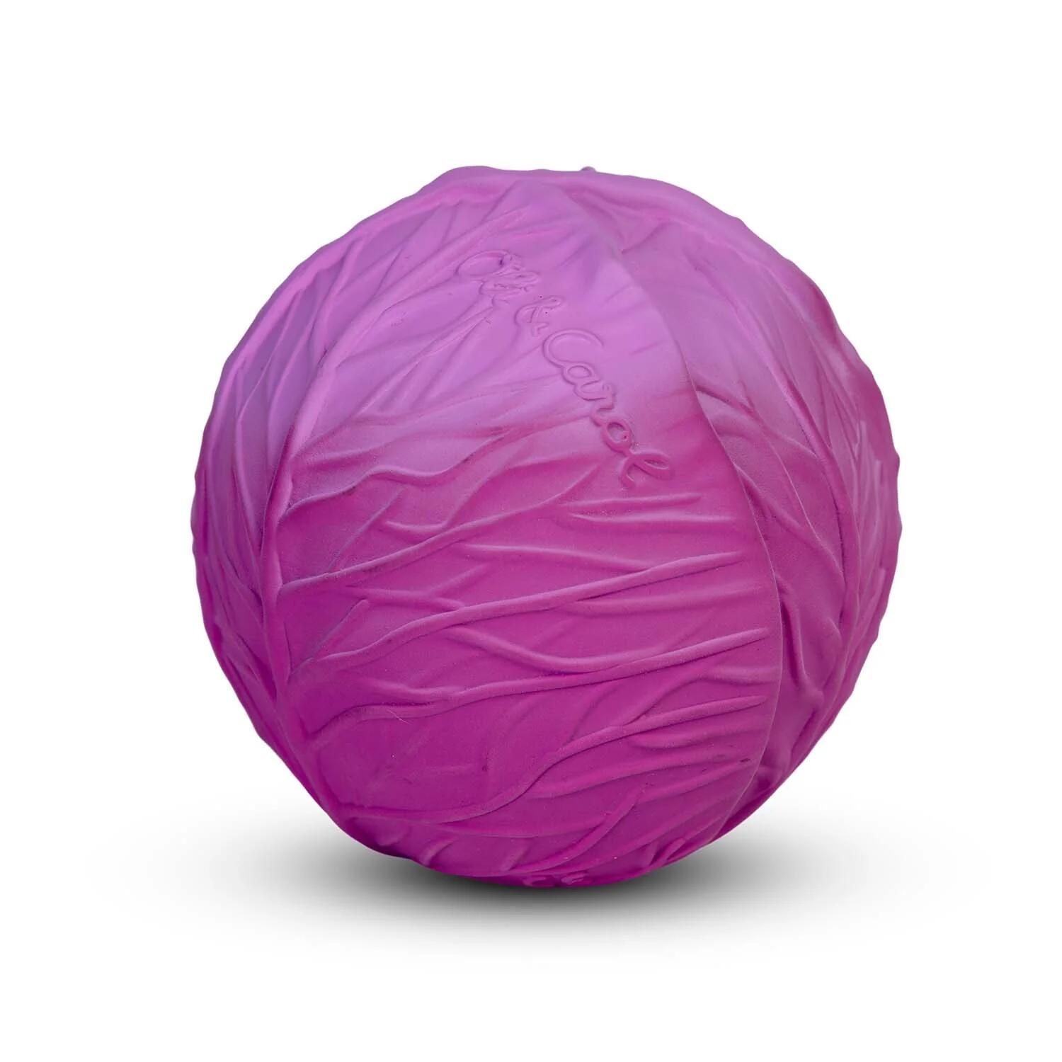Oli & Carol - Rotkohl Purple Cabbage Baby Ball Naturkautschuk Oli & Carol - Rotkohl Purple Cabbage Baby Ball Naturkautschuk