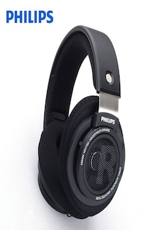 Original Philips SHP9500 High-quality Sound headset with Microphone Black