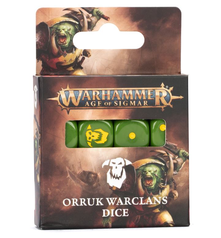 Orruk Warclans Dice Set 16 Games Workshop Warhammer Würfel Dices AoS Orks W6 D6 Orruk Warclans Dice Set 16 Games Workshop Warhammer Würfel Dices AoS Orks W6 D6
