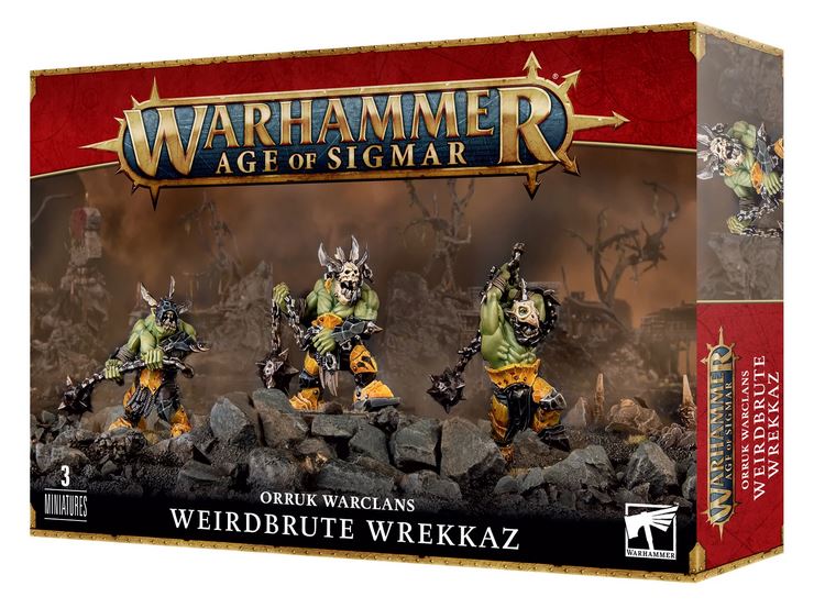 Orruks Warclans Weirdbrute Wrekkaz / Brute Ragerz Games Workshop Orruk AoS Orks