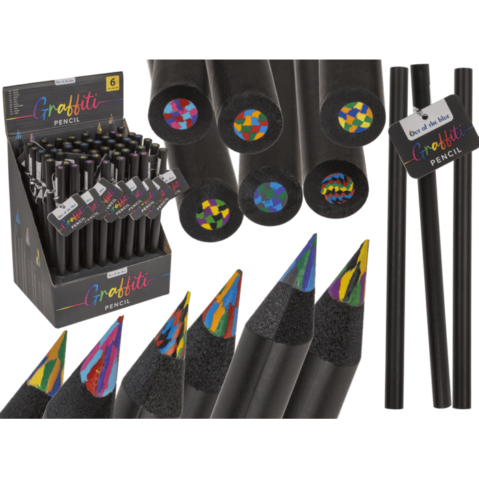 Out of the blue - Bleistift Grafiti Out of the blue - Bleistift Grafiti