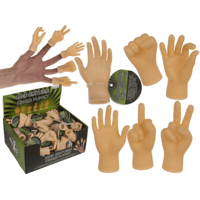 Out of the blue - Fingerpuppe Handgesten Out of the blue - Fingerpuppe Handgesten