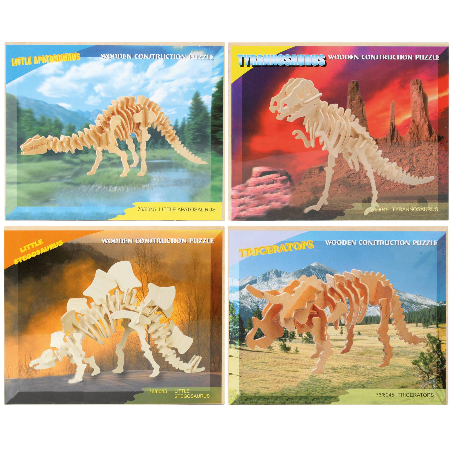 Out of the blue - HOLZ PUZZLE 3D DINO SKELETT 8X8.5CM Out of the blue - HOLZ PUZZLE 3D DINO SKELETT 8X8.5CM