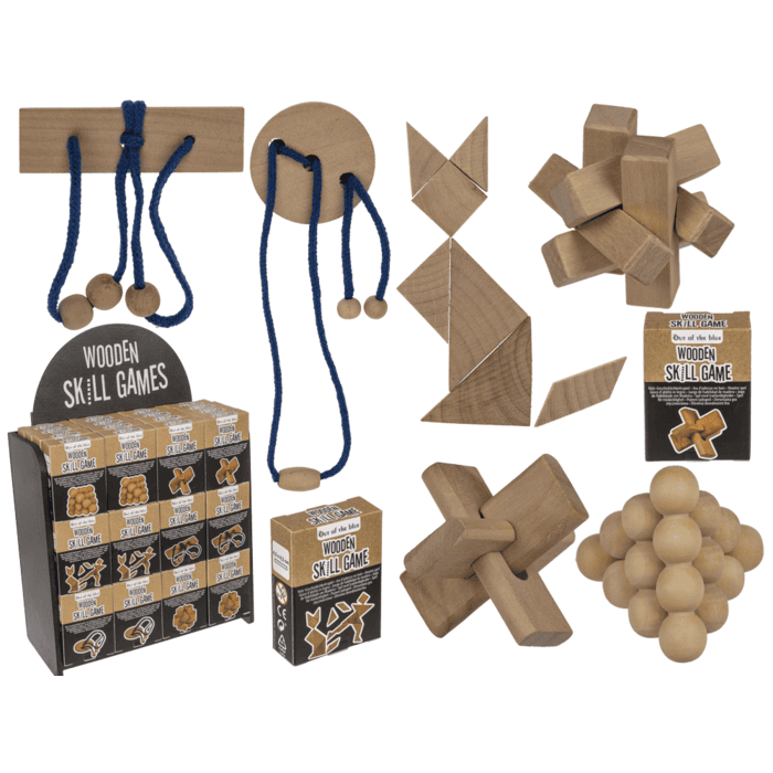 Out of the blue - Holz-Geschicklichkeitsspiel, Puzzle, 6fach sortiert Out of the blue - Holz-Geschicklichkeitsspiel, Puzzle, 6fach sortiert