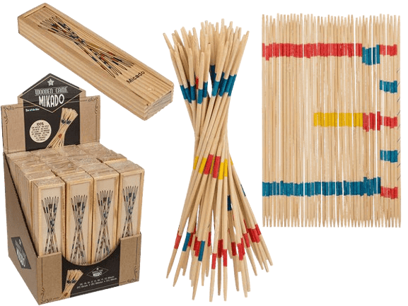 Out of the blue - Out of the Blue - Holz-Mikadospiel, ca. 19 cm, - Spiel Out of the blue - Out of the Blue - Holz-Mikadospiel, ca. 19 cm, - Spiel