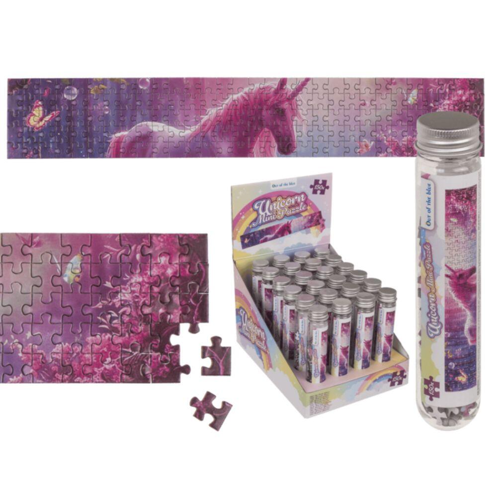Out of the blue - Mini-Puzzle Einhorn in der Röhre,150 Teile Out of the blue - Mini-Puzzle Einhorn in der Röhre,150 Teile