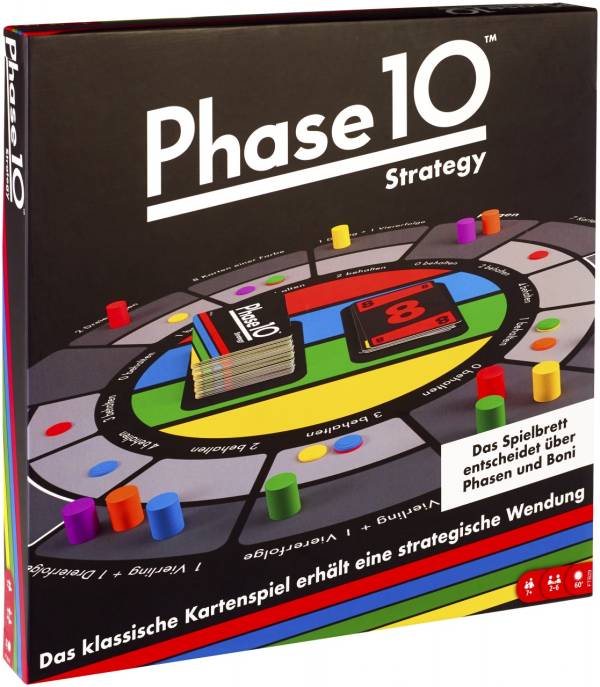 PHase 10: Phase 10 Strategy Brettspiel PHase 10: Phase 10 Strategy Brettspiel