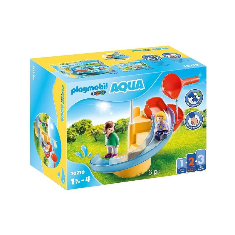 PLAYMOBIL - 1-2-3 - 70270 Wasserrutsche (A)