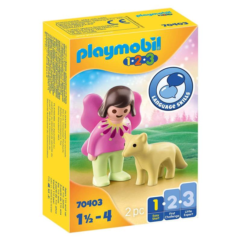 PLAYMOBIL - 1-2-3 - 70404 Feenfreundin mit Fuchs (A)