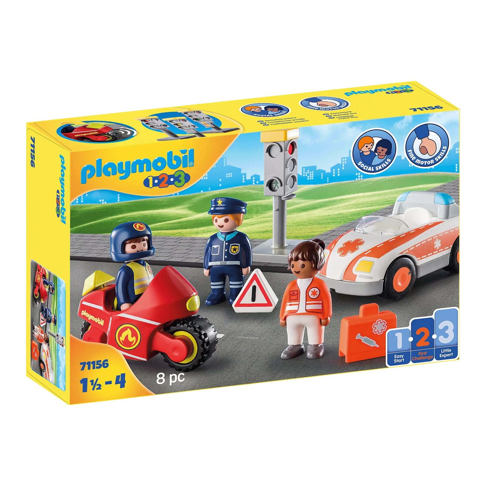 PLAYMOBIL - 1-2-3 - 71156 Helden des Alltags