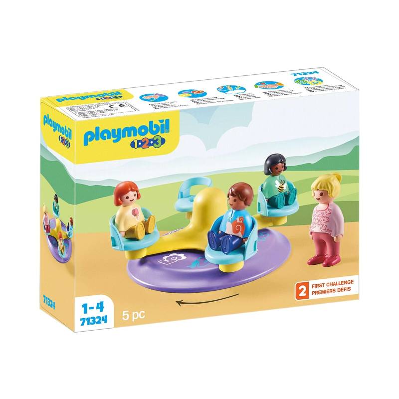 PLAYMOBIL - 1-2-3 - 71324 Zahlenkarussell