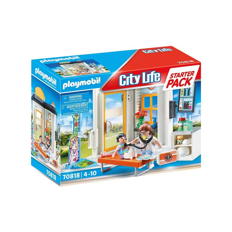 PLAYMOBIL - City Life - 70818 Starter Pack Kinderärztin (2)