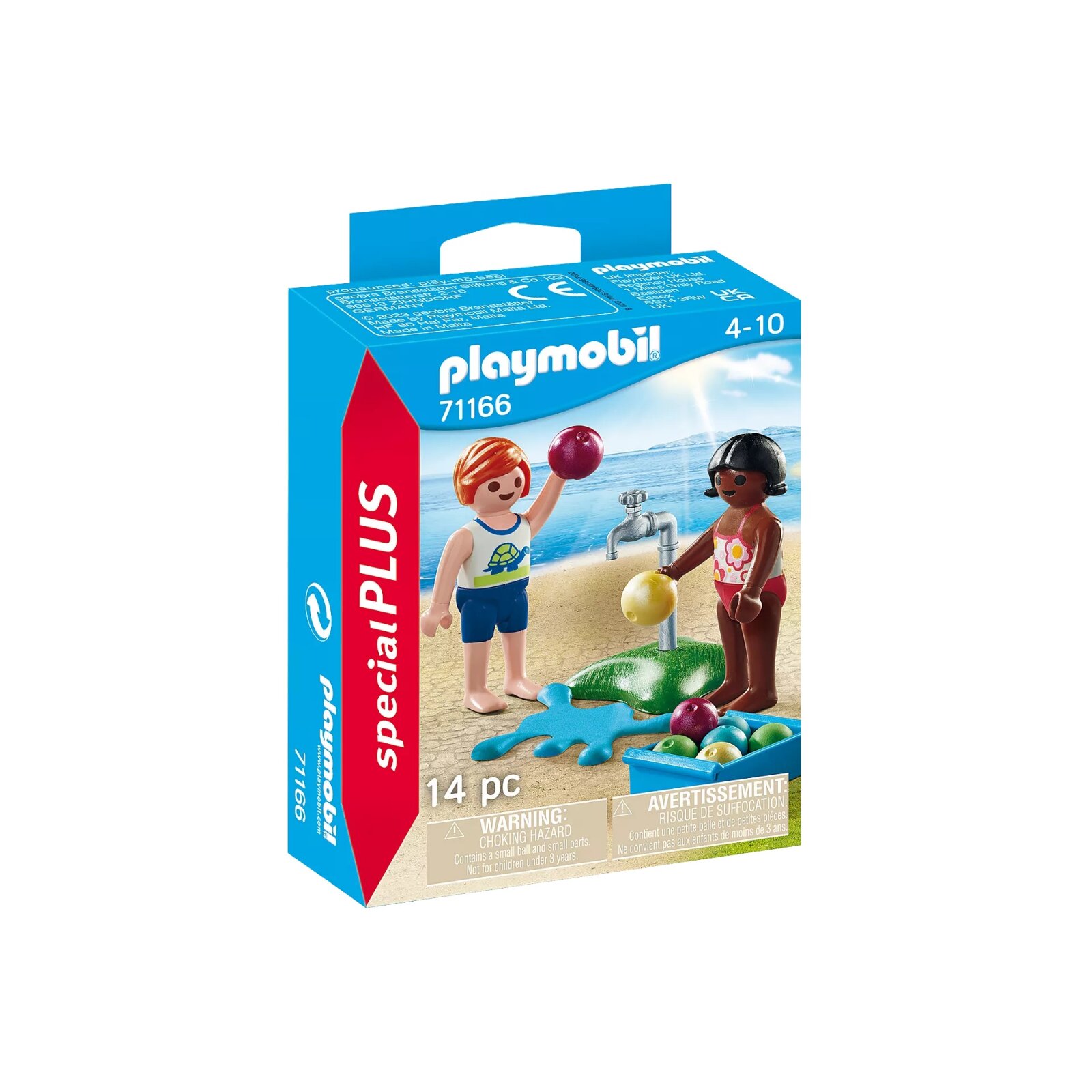 PLAYMOBIL - City Life - 71166 Kinder mit Wasserballons (5)