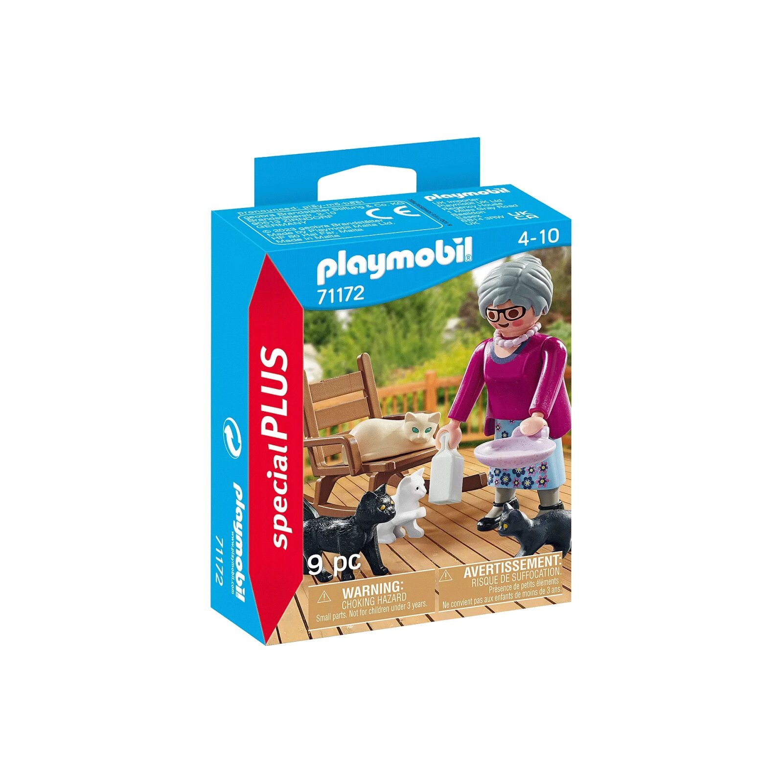 PLAYMOBIL - City Life - 71172 Oma mit Katzen (5)