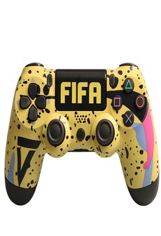 PS4 Playstation 4 Controller Console Control Double Shock 4th Bluetooth Wireless Gamepad Joystick Remote FIFA Yellow