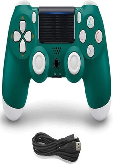 PS4 Playstation 4 Controller Console Control Double Shock 4th Bluetooth Wireless Gamepad Joystick Remote Green