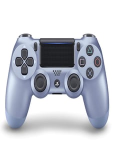 PS4 Wireless PS4 Controller for PlayStation Pro Slim and Standard - Blue Clear