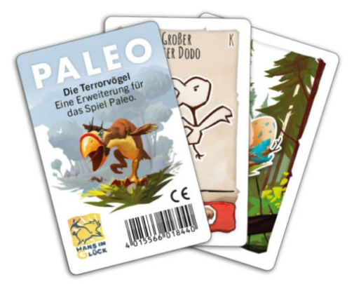 Paleo Die Terrorvögel Erweiterung (Deutsch) Brettspiel Familienspiel