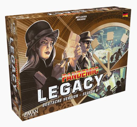 Pandemic Legacy Season 0 (Deutsch) Z-Man Games Brettspiel ZMND0011