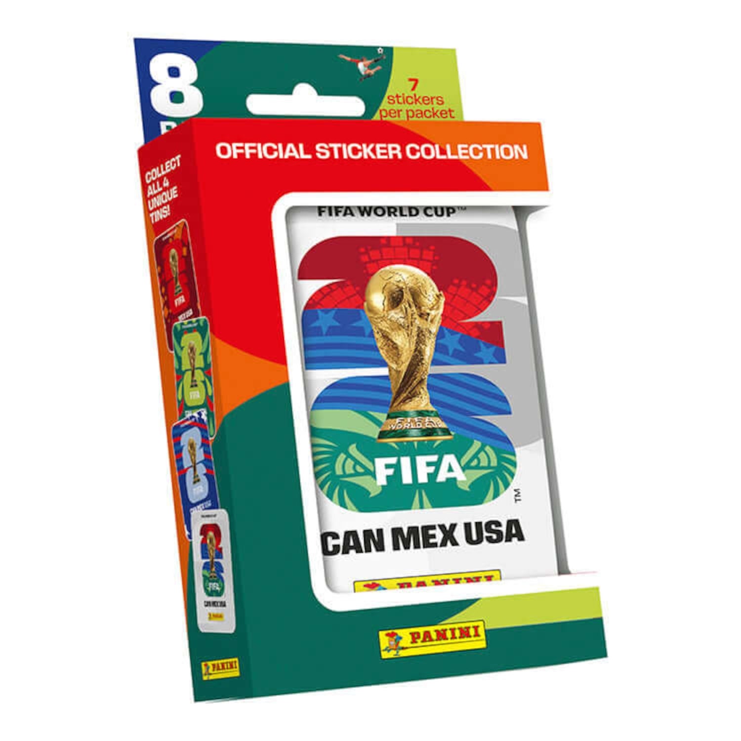 Panini FIFA World Cup 2026 Sticker Collection Pocket Tin Panini FIFA World Cup 2026 Sticker Collection Pocket Tin