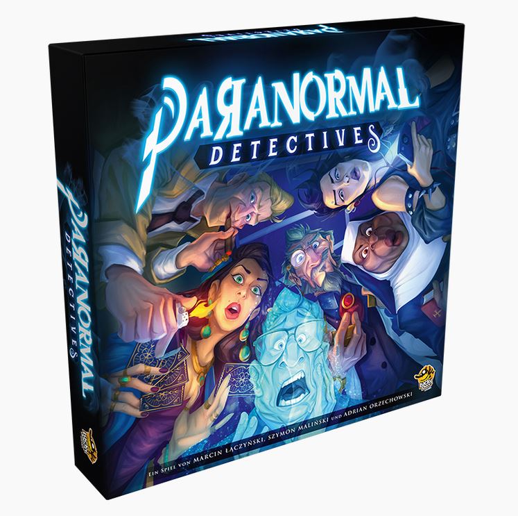 Paranormal Detectives (Deutsch) Brettspiel Familienspiel Kinderspiele Detektive