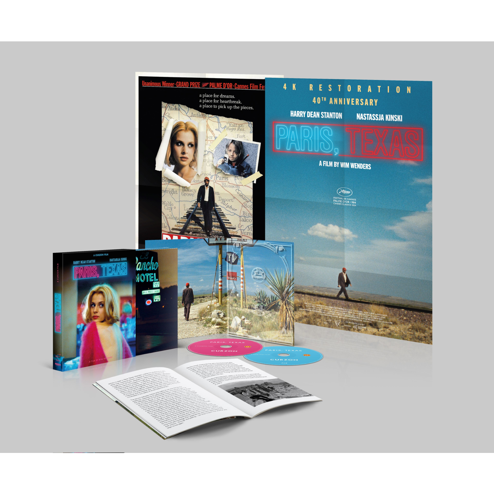 Paris, Texas 4K Ultra HD Dolby Vision & Blu-ray - Limited Edition Paris, Texas 4K Ultra HD Dolby Vision & Blu-ray - Limited Edition