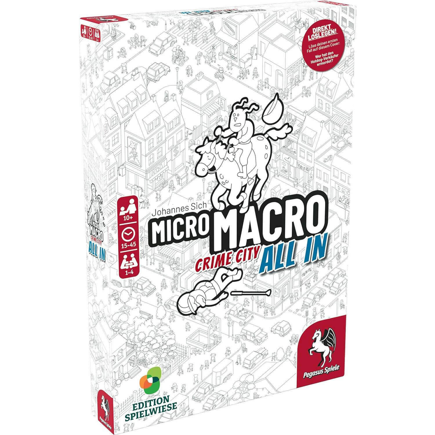 Pegasus Spiele - Brettspiel MicroMacro Pegasus Spiele - Brettspiel MicroMacro