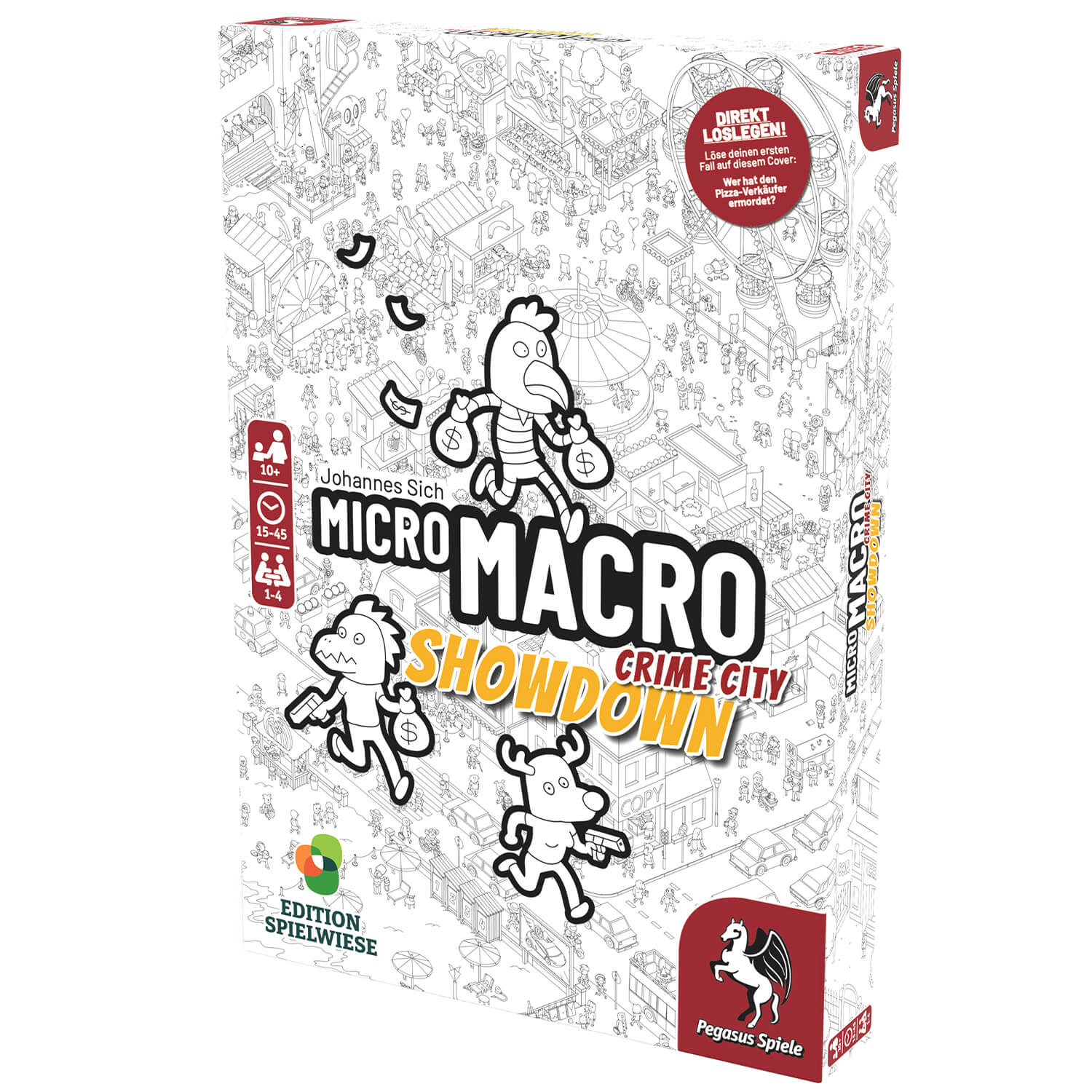 Pegasus Spiele - Brettspiel MicroMacro Crime C Pegasus Spiele - Brettspiel MicroMacro Crime C