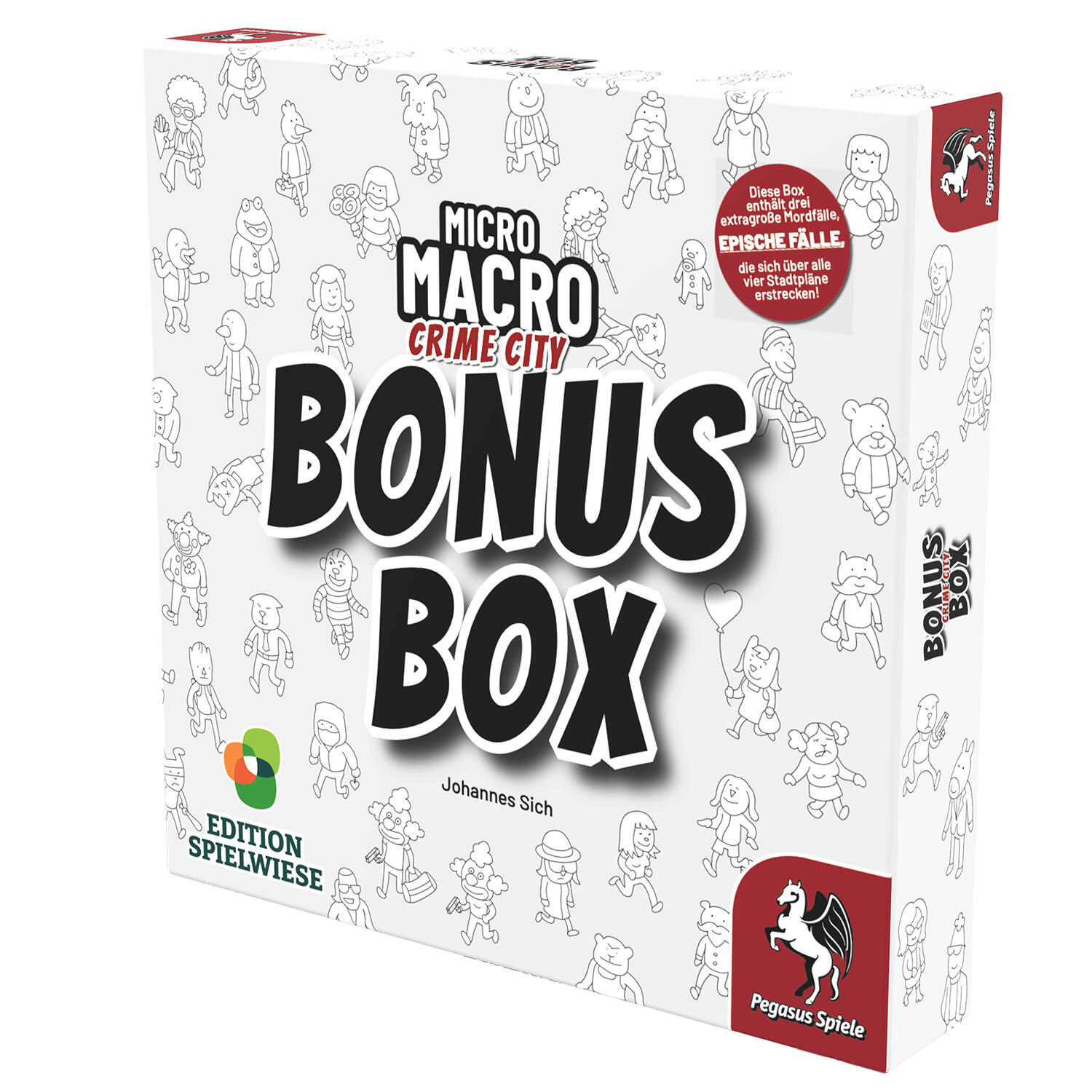 Pegasus Spiele - Brettspiel MicroMacro Crime C Pegasus Spiele - Brettspiel MicroMacro Crime C