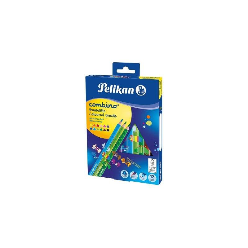 Pelikan - 12 Buntstifte Combino