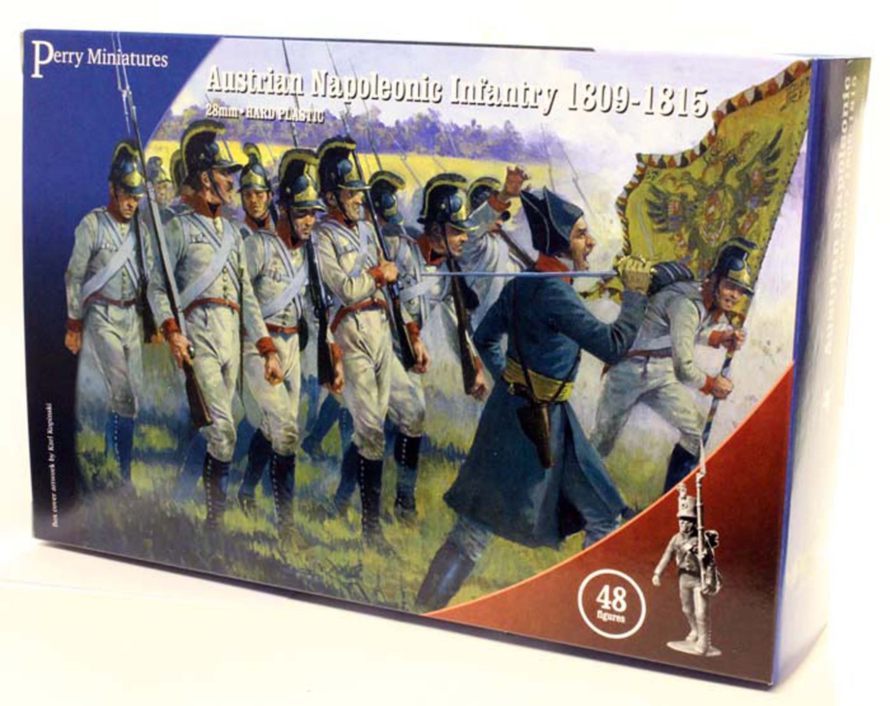 Perry Miniatures Napoleonic Austrian Infantry 1809-1815 28mm AN-40 Austria figur