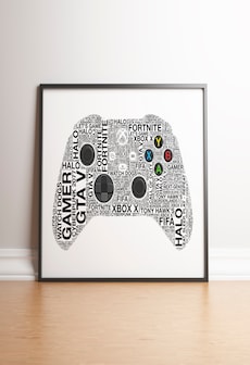 Personalised Xbox X Controller Print