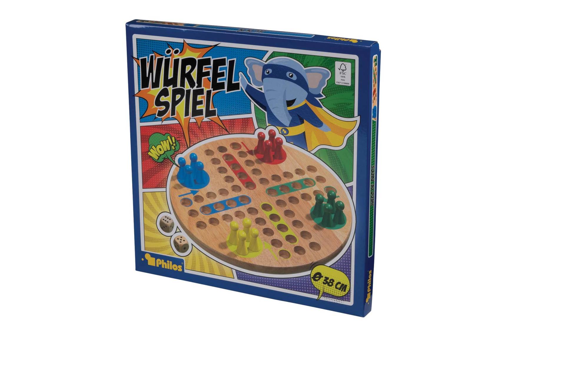 Philos - Ludo Würfelspiel groß Philos - Ludo Würfelspiel groß