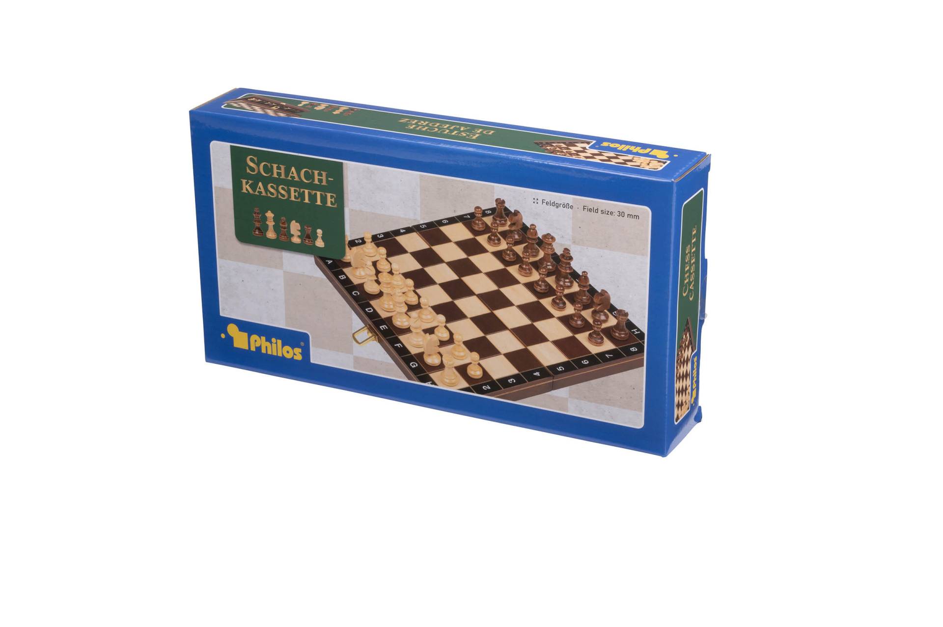 Philos - PHILOS Schach Kassette 27 cm Buche König 50 mm Philos - PHILOS Schach Kassette 27 cm Buche König 50 mm