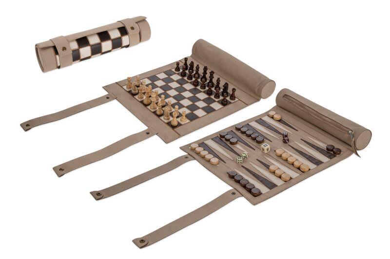 Philos - Philos Schach-, Backgammon- & Dame-Set – Reiseedition – magnetisch Philos - Philos Schach-, Backgammon- & Dame-Set – Reiseedition – magnetisch