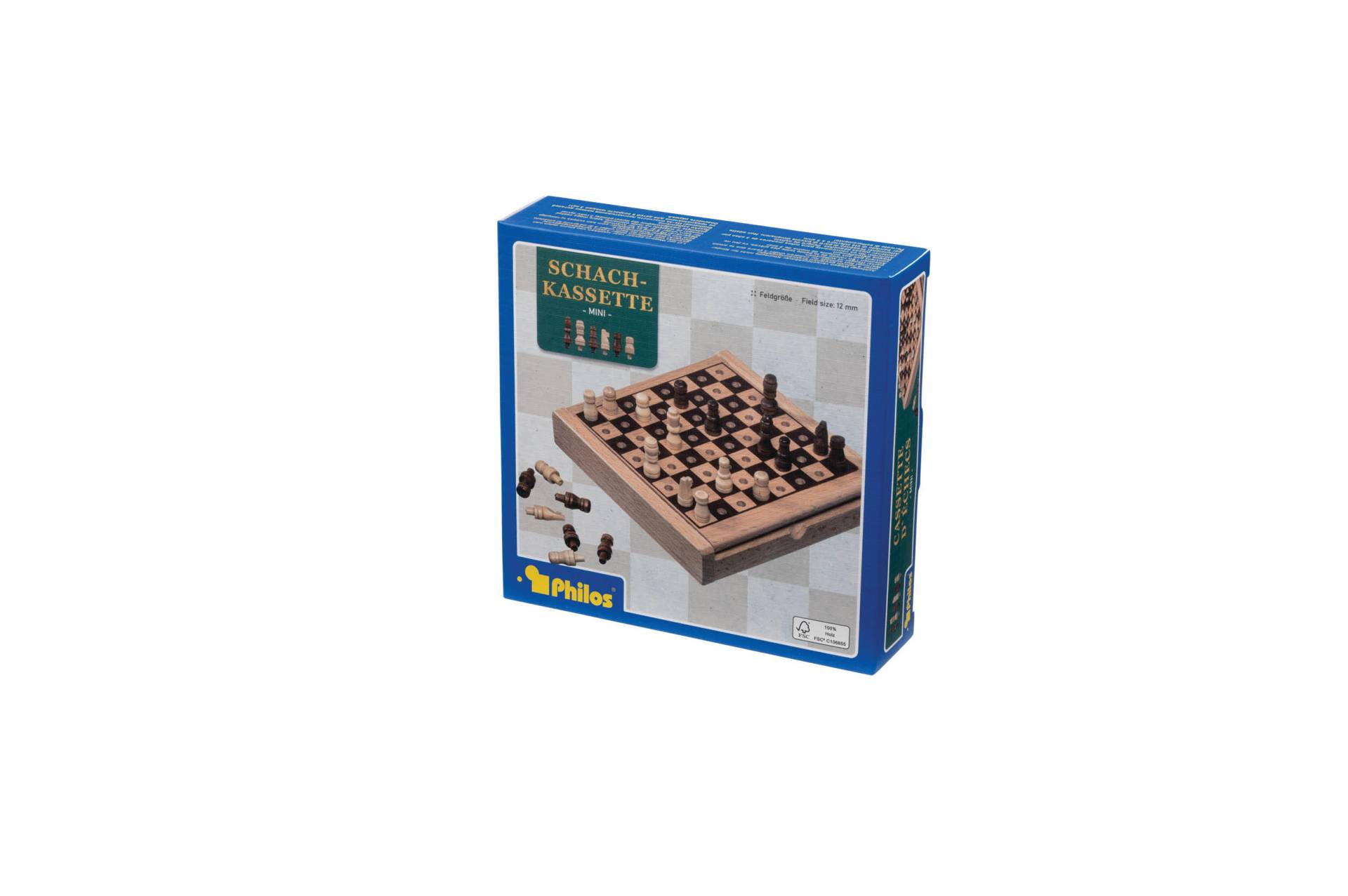 Philos - Schach, mini, Reisespiel, FSC 100% Philos - Schach, mini, Reisespiel, FSC 100%