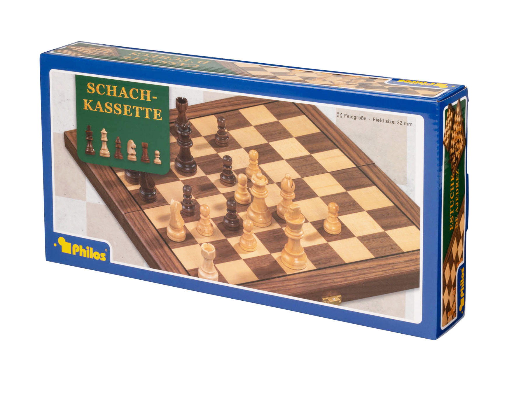 Philos - Schachspiel Holz Philos - Schachspiel Holz