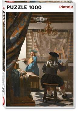 Piatnik Puzzle Vermeer - Die Malkunst, 1000 Teile