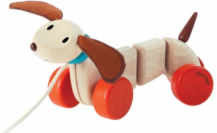 PlanToys Nachzietier Welpe (ScandicToys)