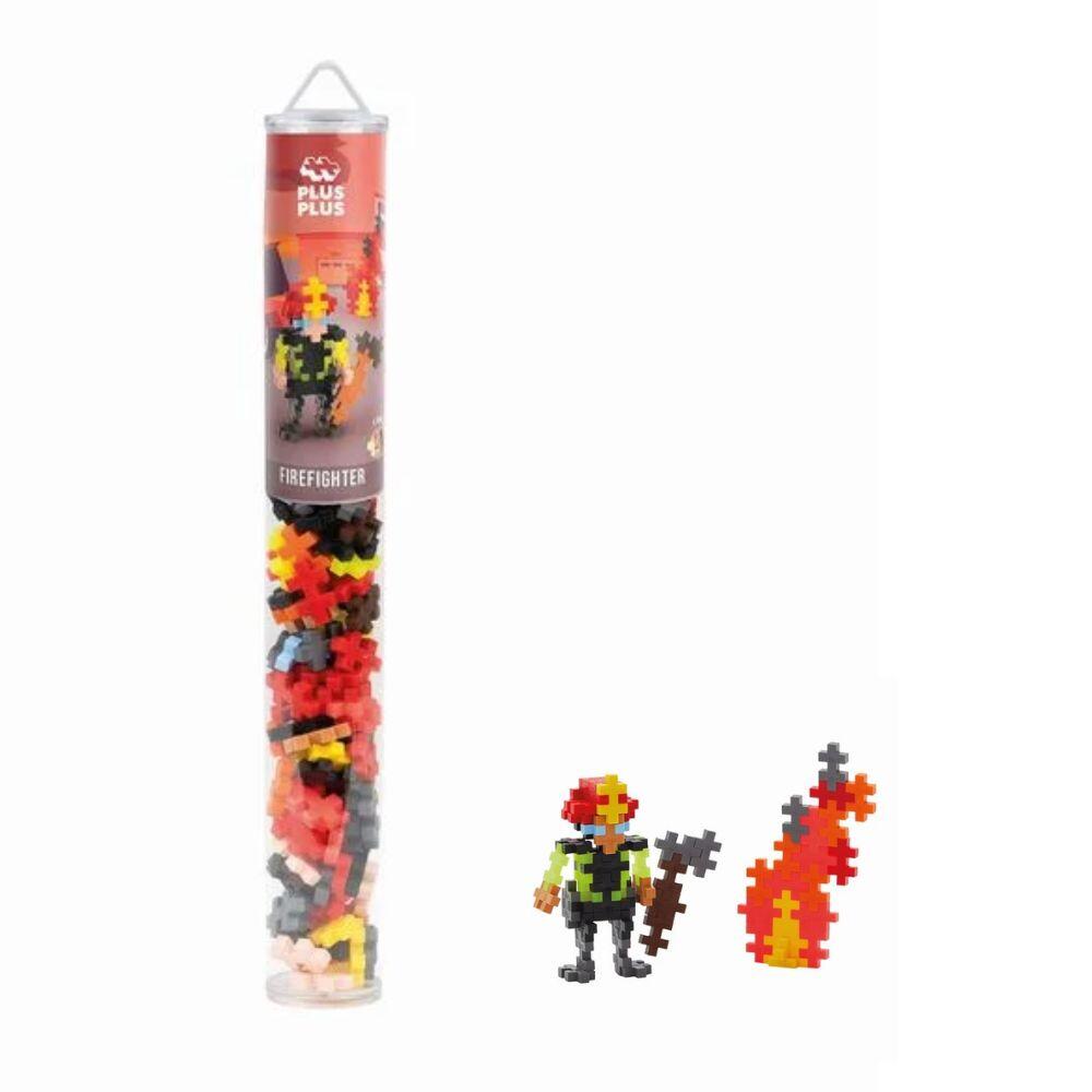 Plus-Plus - 100 Kreativ Bausteine Feuerwehrmann Plus-Plus - 100 Kreativ Bausteine Feuerwehrmann