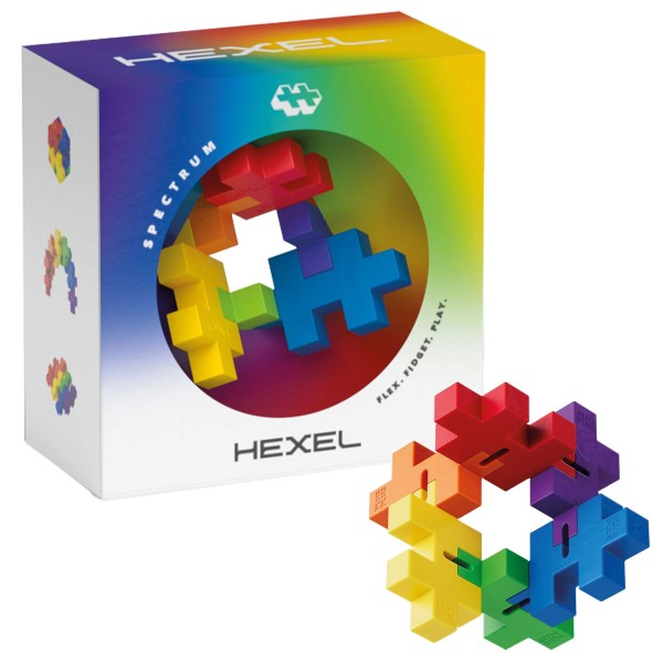 Plus-Plus Hexel Flex Bausteine, bunt Plus-Plus Hexel Flex Bausteine, bunt
